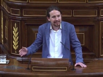 Frame 28.680888 de: Iglesias cierra la sesión ofreciendo de nuevo un pacto al PSOE: "Nos tendremos que poner de acuerdo"