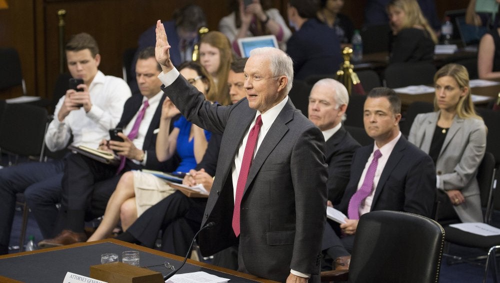 El fiscal general estadounidense, Jeff Sessions
