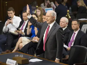 El fiscal general estadounidense, Jeff Sessions El fiscal general estadounidense, Jeff Sessions