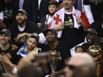 Los Warriors, campeones de la NBA Los Warriors, campeones de la NBA