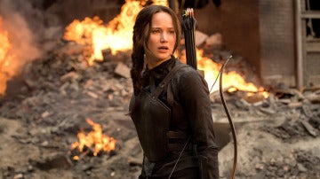 Katniss en 'Los Juegos del Hambre'
