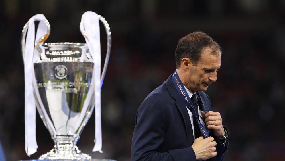 Allegri, tras perder la final de la Champions ante el Real Madrid