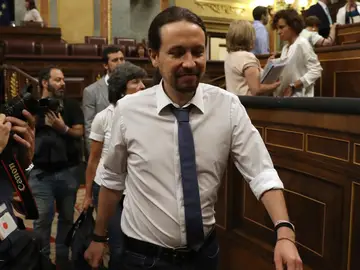 Pablo Iglesias en el Congreso Pablo Iglesias en el Congreso
