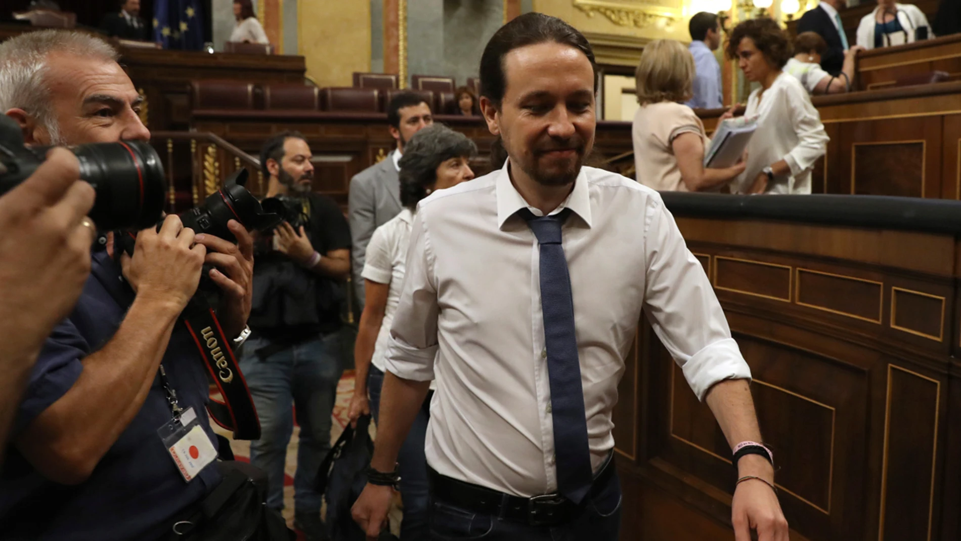 Pablo Iglesias en el Congreso Pablo Iglesias en el Congreso
