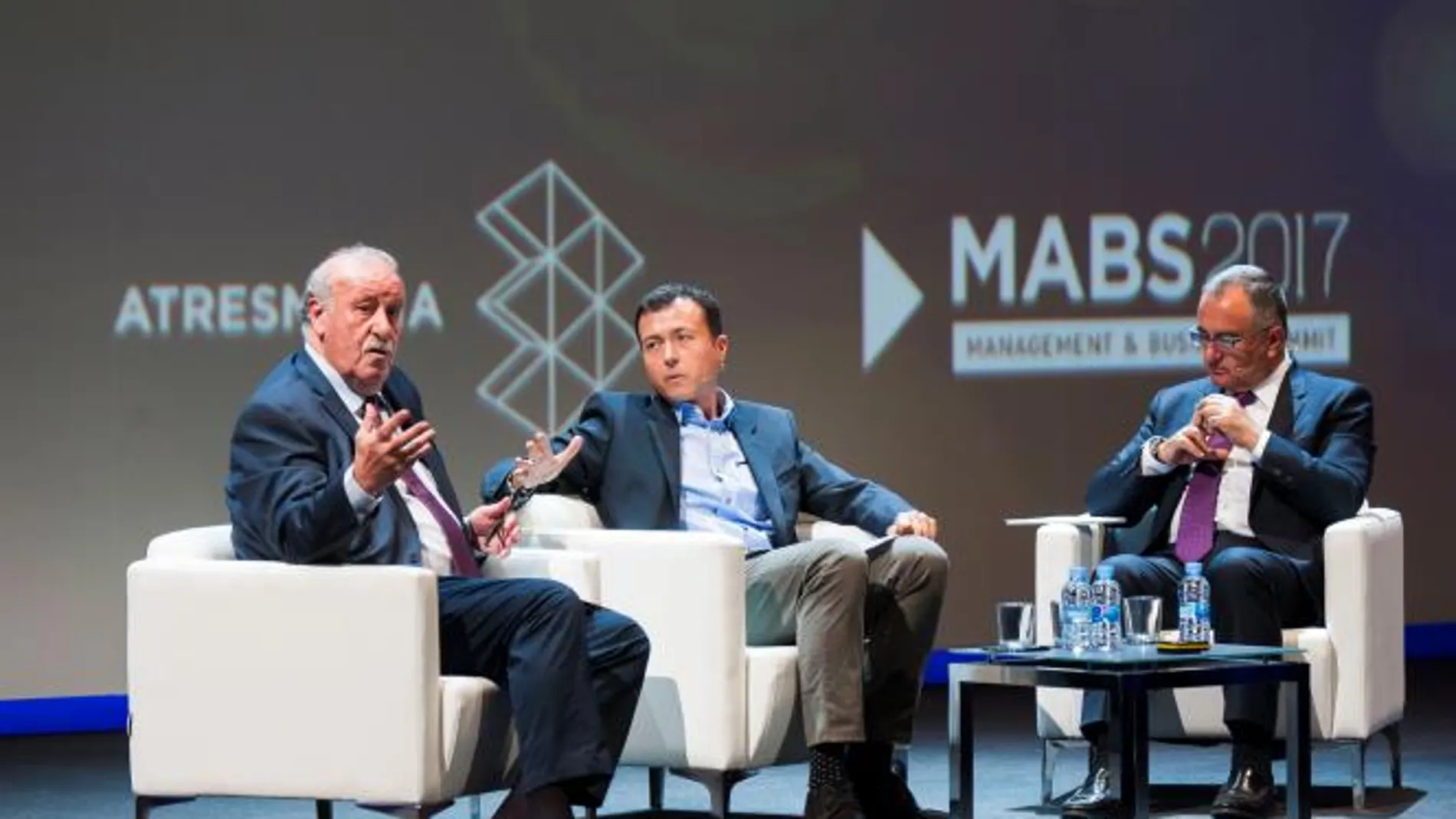 Vicente del Bosque, en el MABS2017 Vicente del Bosque, en el MABS2017
