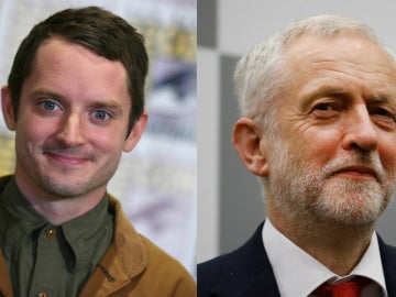 ¿Es Elijah Wood un hijo secreto de Jeremy Corbyn?