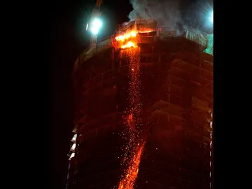 Incendio en Londres Incendio en Londres