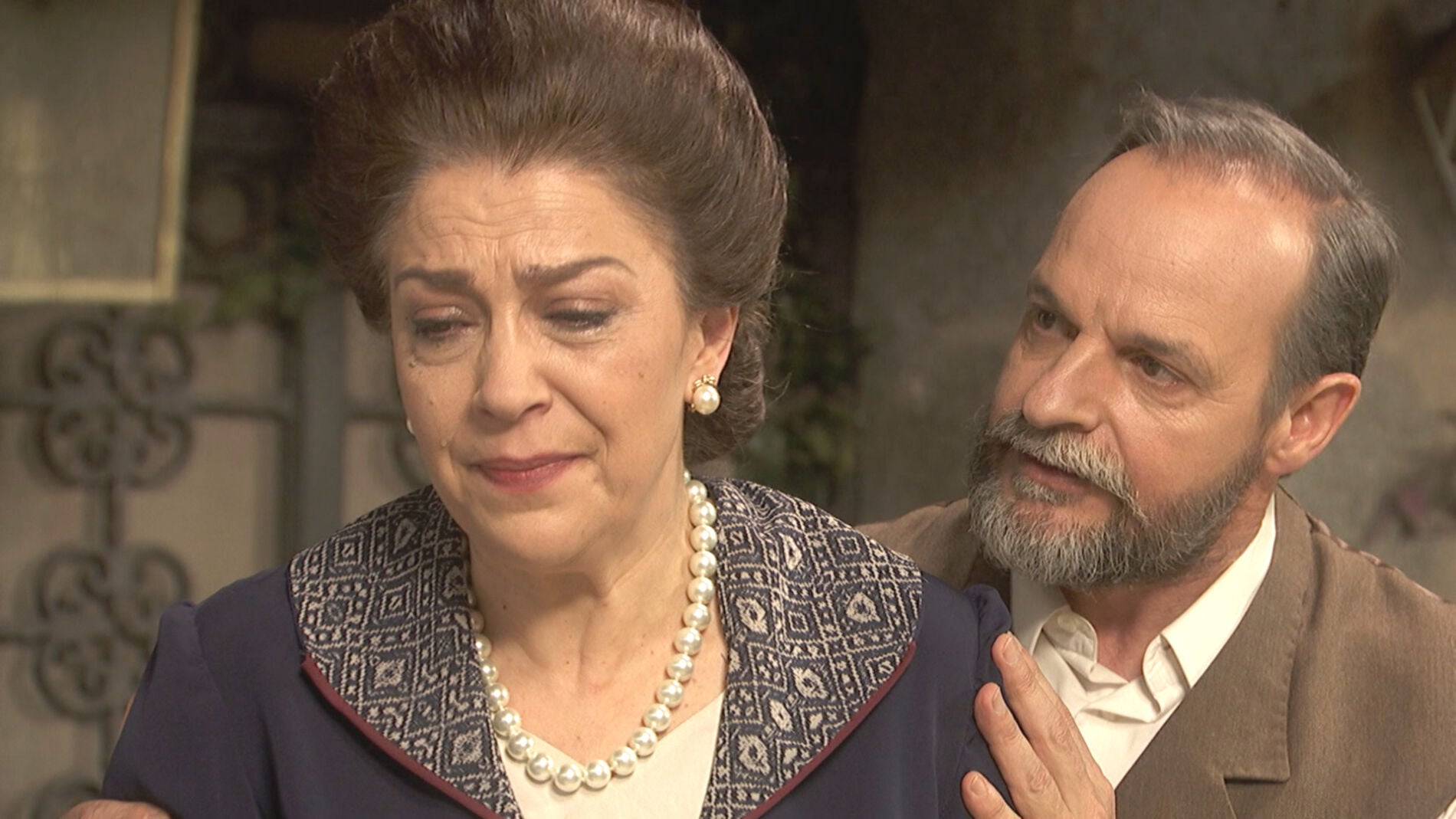 Francisca Montenegro, destrozada y rota de dolor