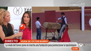 Raquel Sanz, viuda del torero Víctor Barrio, a punto de cumplirse un año de su muerte: 