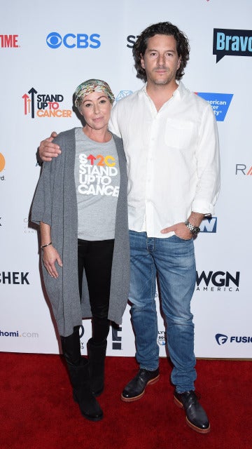 Shannen Doherty y Kurt Iswarienko