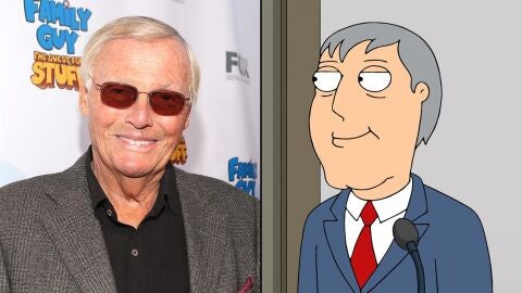 Adam West ponía la voz al alcalde de 'Padre de familia'