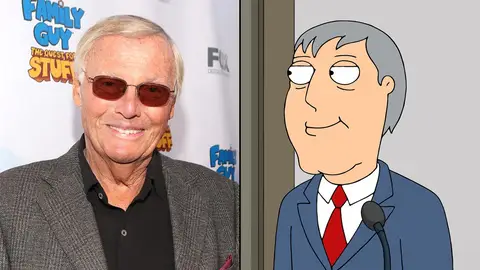 Adam West ponía la voz al alcalde de 'Padre de familia' Adam West ponía la voz al alcalde de 'Padre de familia'