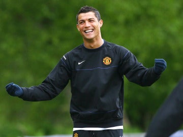 Cristiano Ronaldo, en su época como jugador del Manchester United