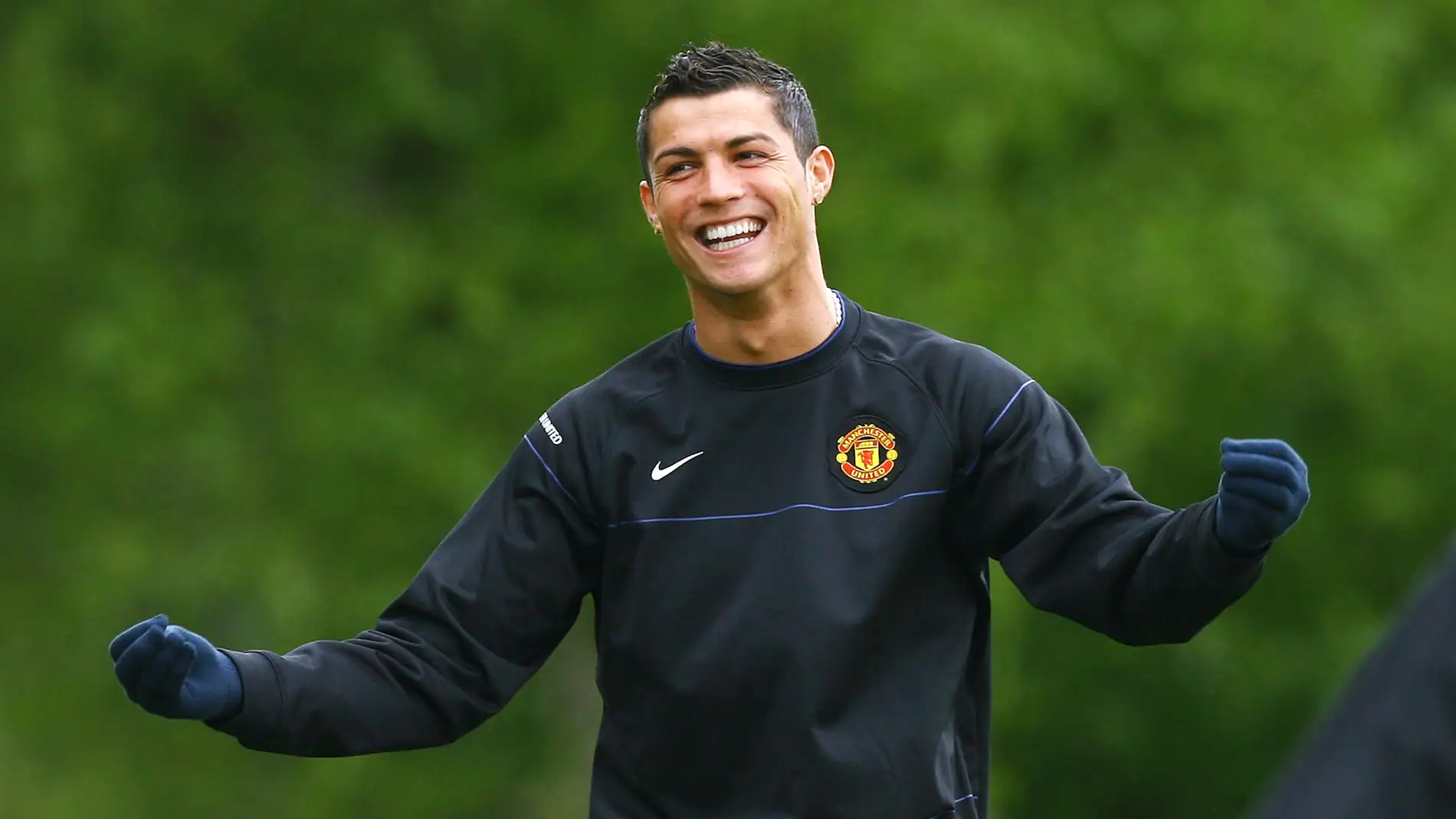 Cristiano Ronaldo, en su época como jugador del Manchester United