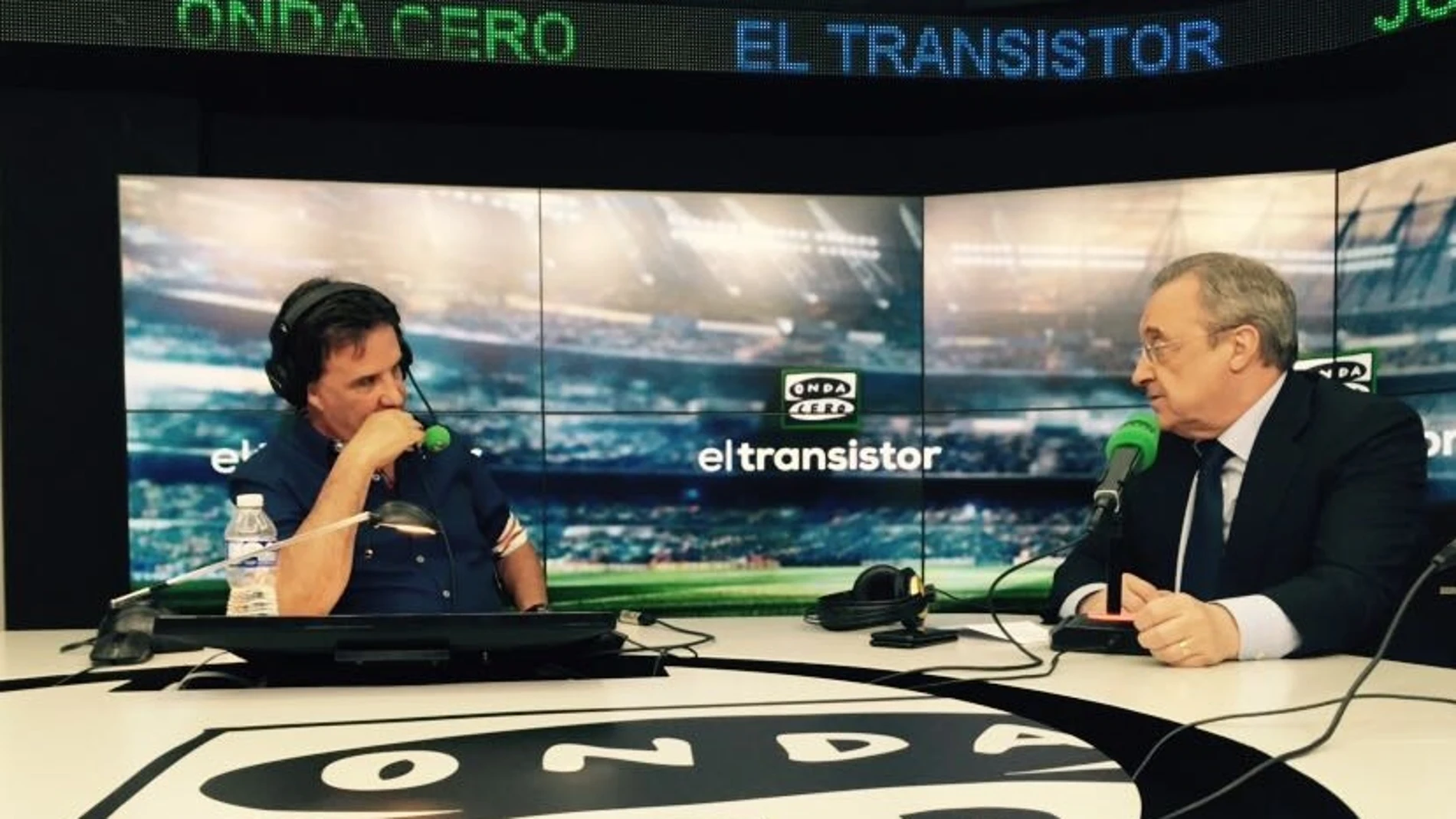 Florentino Pérez, en 'El Transistor' de Onda Cero Florentino Pérez, en 'El Transistor' de Onda Cero