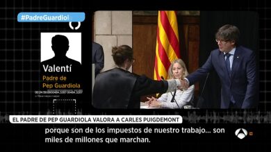 El padre de Guardiola: 