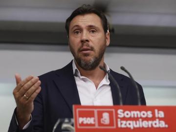 El portavoz de la ejecutiva del PSOE, Óscar Puente