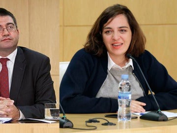 Carlos Sánchez Mato y Celia Mayer