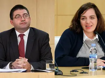 Carlos Sánchez Mato y Celia Mayer Carlos Sánchez Mato y Celia Mayer