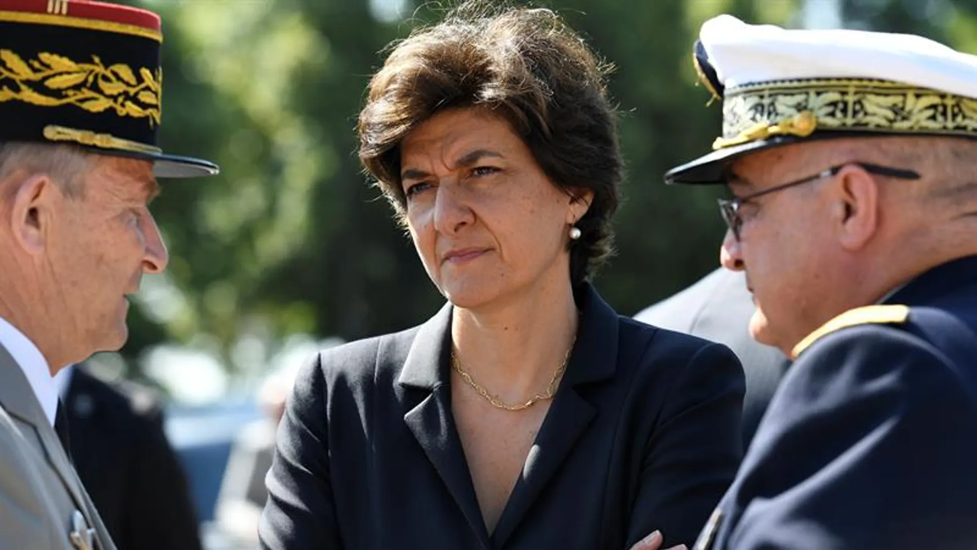 La ministra de Defensa gala, Sylvie Goulard La ministra de Defensa gala, Sylvie Goulard