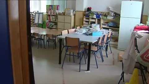 Aula de un colegio Aula de un colegio