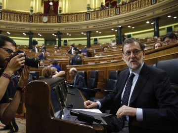 Mariano Rajoy en el Congreso de los Diputados