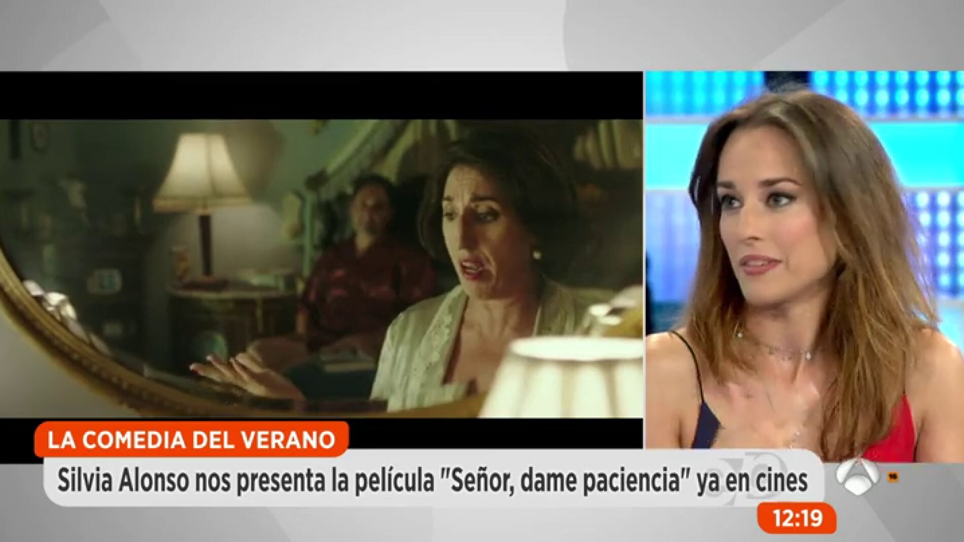 Silvia Alonso cuenta en Espejo P&uacute;blico la an&eacute;cdota m&aacute;s comprometida del rodaje de 'Se&ntilde;or dame paciencia'