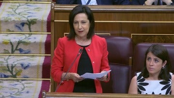 Margarita Robles se estrena como portavoz en el Congreso pidiendo a Rajoy que asuma responsabilidad amnistía fiscal