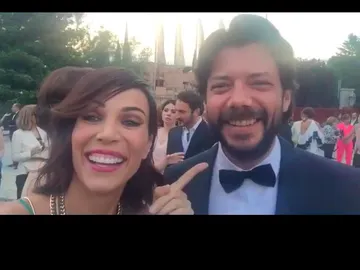 Nerea Garmendia, rendida ante el 'buenorro' de Álvaro Morte Nerea Garmendia, rendida ante el 'buenorro' de Álvaro Morte