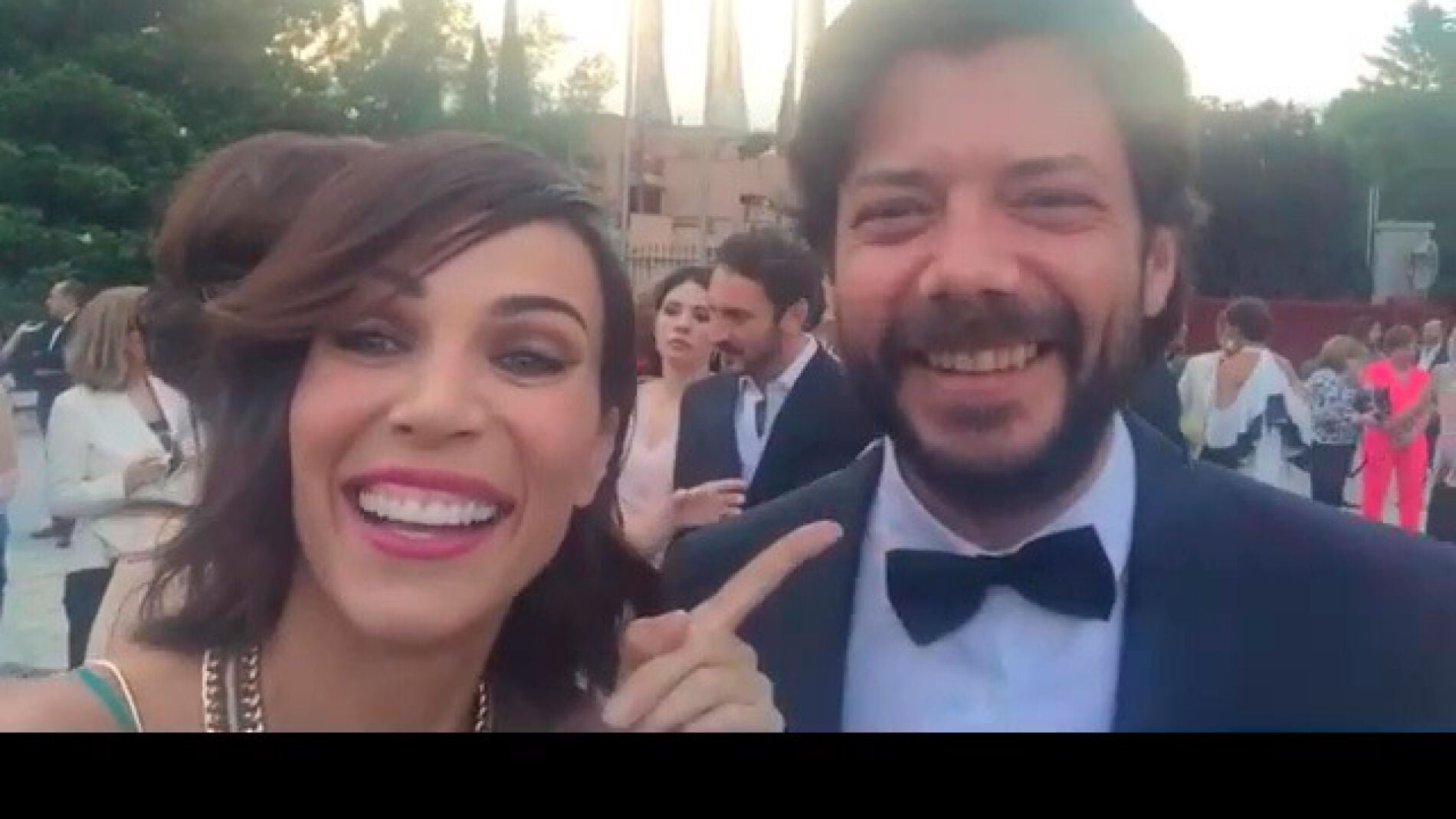 Nerea Garmendia, rendida ante el 'buenorro' de &Aacute;lvaro Morte