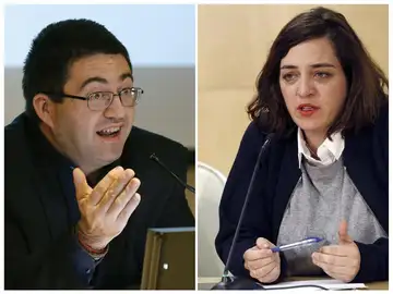 Los ediles de Ahora Madrid, Carlos Sánchez Mato y Celia Mayer Los ediles de Ahora Madrid, Carlos Sánchez Mato y Celia Mayer