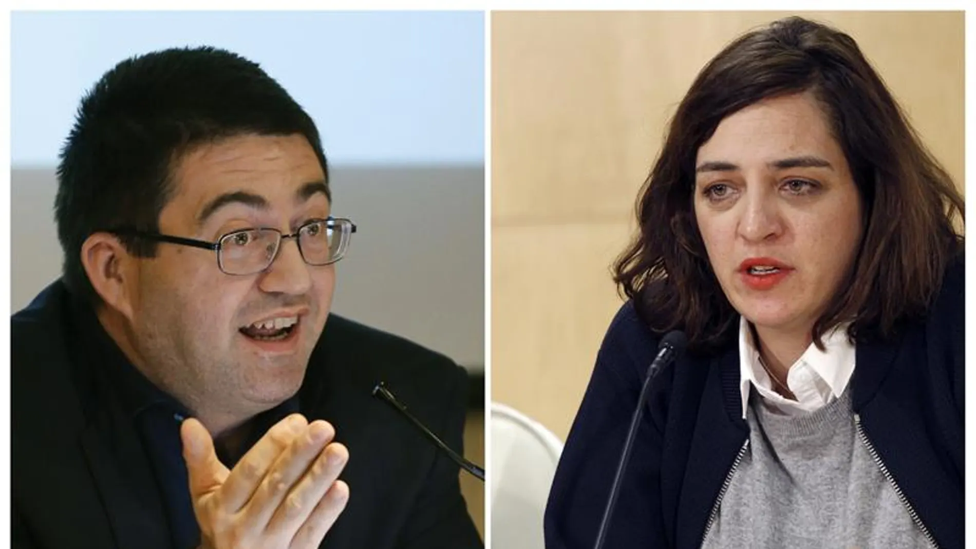 Los ediles de Ahora Madrid, Carlos Sánchez Mato y Celia Mayer Los ediles de Ahora Madrid, Carlos Sánchez Mato y Celia Mayer