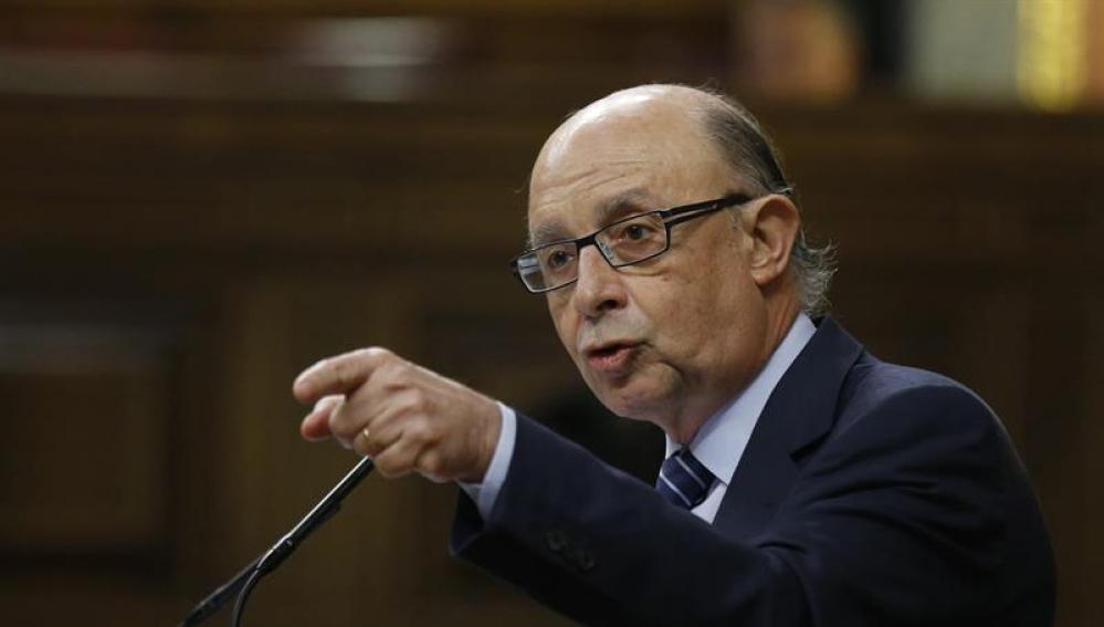 El ministro de Hacienda, Cristóbal Montoro
