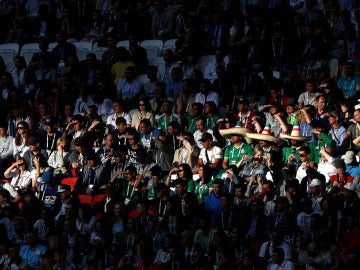 Aficionados mexicanos, en la Copa Confederaciones