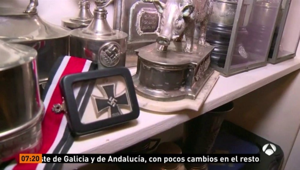 Incautadas 75 reliquias nazis en la vivienda de un coleccionista de arte en Buenos Aires