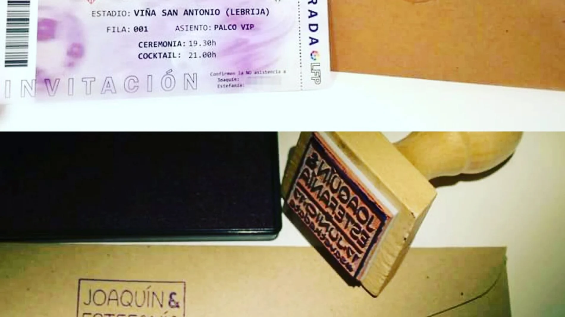 La genial invitación de boda entre Sevilla y Betis La genial invitación de boda entre Sevilla y Betis
