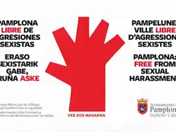 Pamplona lanza una campaña para evitar las agresiones sexuales Pamplona lanza una campaña para evitar las agresiones sexuales
