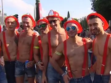 Chueca se tiñe con los colores del arcoíris para celebrar el Orgullo 2017 Chueca se tiñe con los colores del arcoíris para celebrar el Orgullo 2017