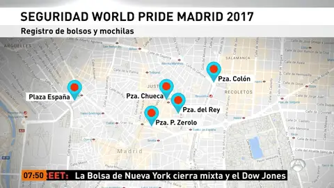 Madrid se blinda fiestas del orgullo Madrid se blinda fiestas del orgullo