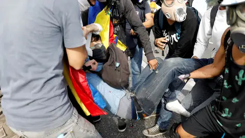 El joven fallecido en los disturbios de Caracas mientras recibía ayuda El joven fallecido en los disturbios de Caracas mientras recibía ayuda