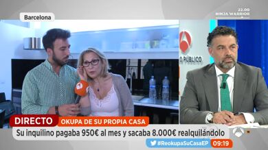 La propietaria que vive como okupa en su propia casa: 