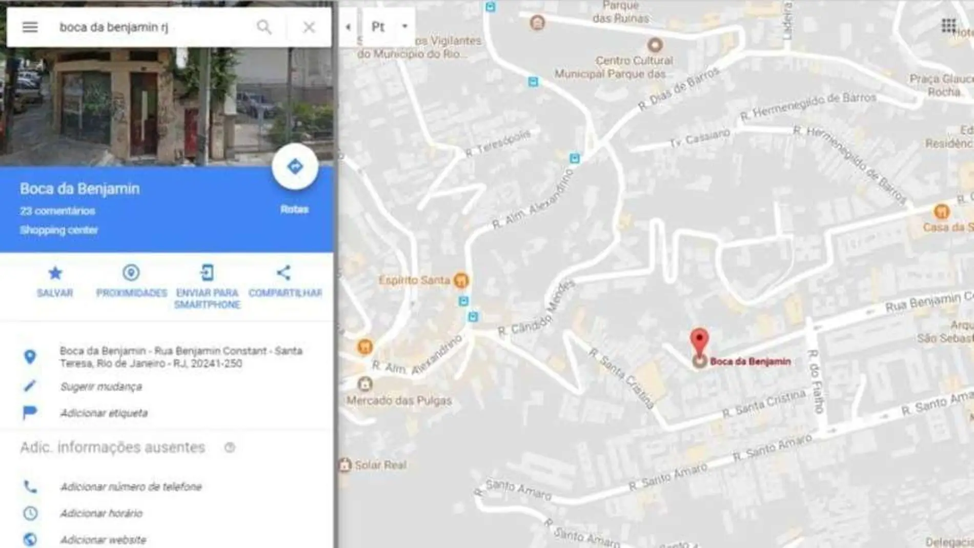 Boca da Benjamin Boca da Benjamin