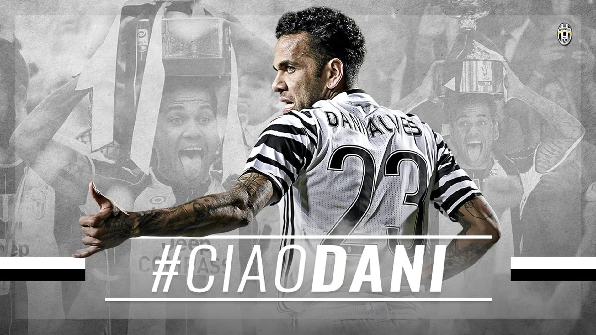 La Juventus despide a Dani Alves La Juventus despide a Dani Alves