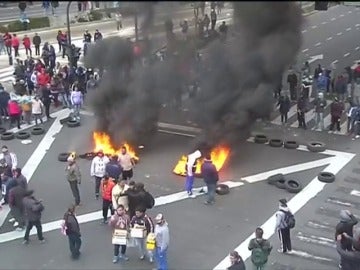 Incidentes en una manifestación en Buenos Aires deja 7 heridos