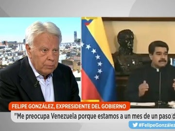 Felipe González, sobre los venezolanos: "Están peleando por algo que se lucha cuando se pierde, que es ser libres"