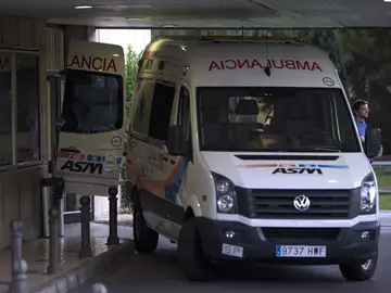 Una ambulancia en Málaga Una ambulancia en Málaga
