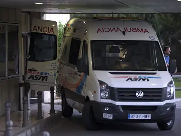 Una ambulancia en Málaga Una ambulancia en Málaga