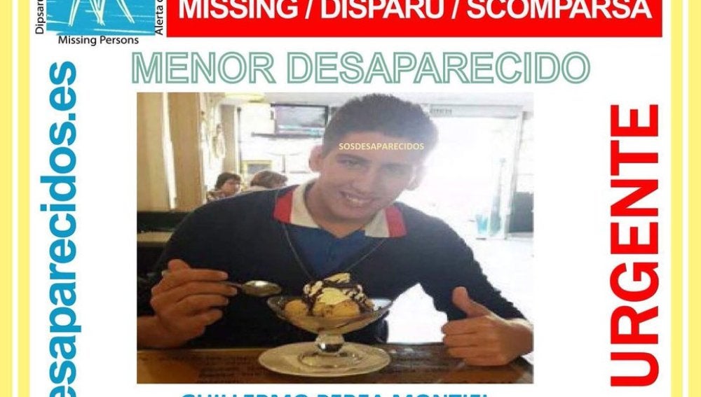 El joven desaparecido en Sevilla