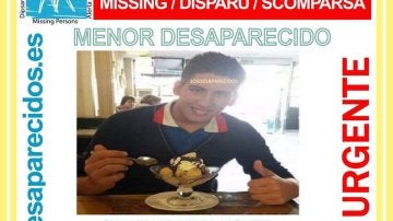 El joven desaparecido en Sevilla