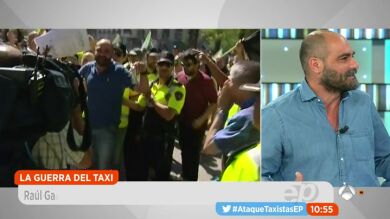 Raúl García, sobre la agresión de los taxistas: 